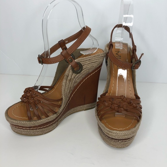 mia strappy wedge sandal